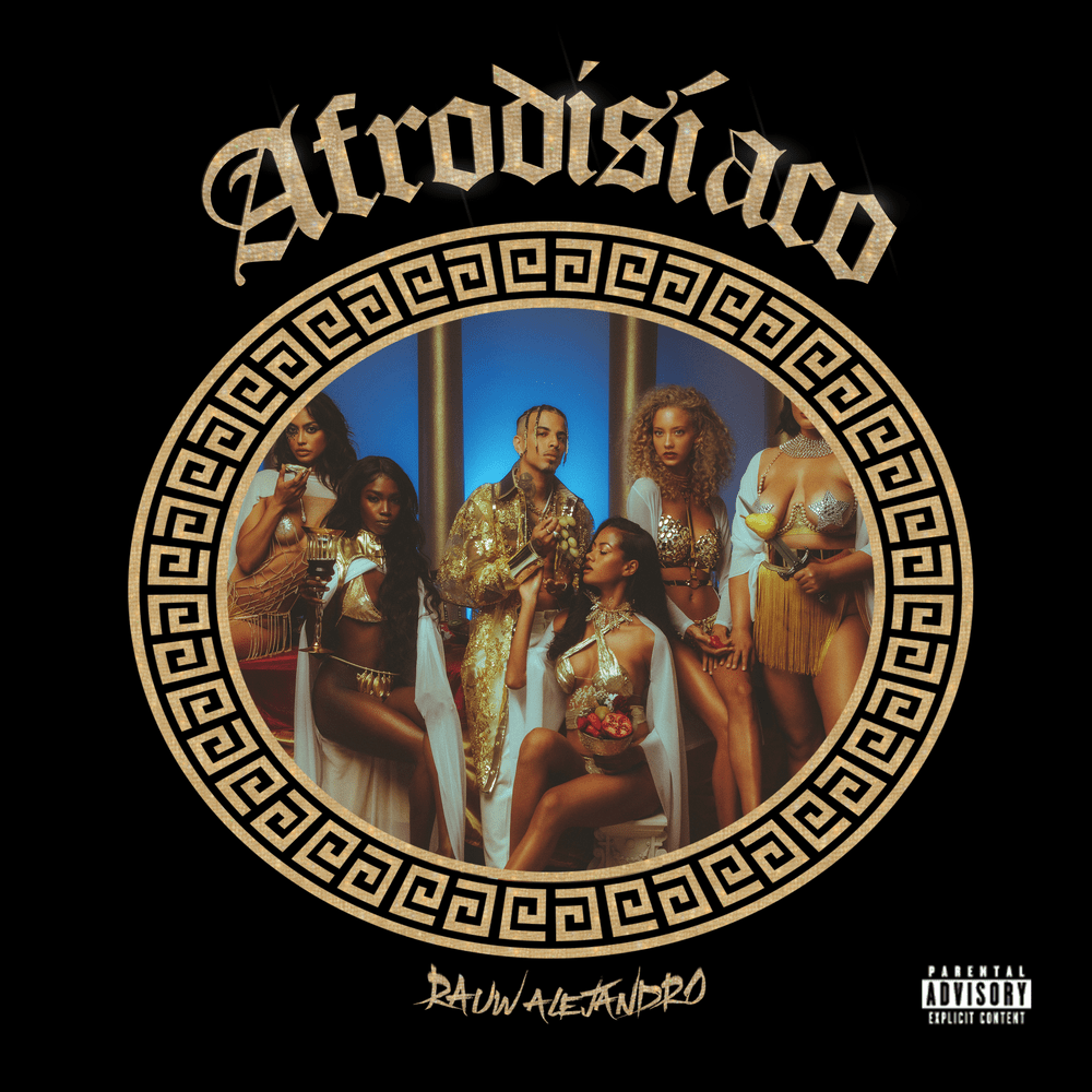 Portada álbum Afrodisíaco Rauw Alejandro