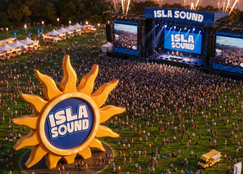 Las entradas están disponibles desde 32 euros. Fuente: Instagram (@islasound_)