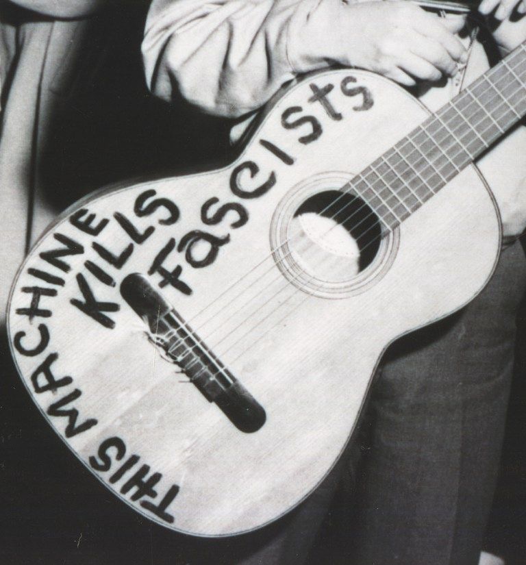 Woody Guthrie Guitarra
