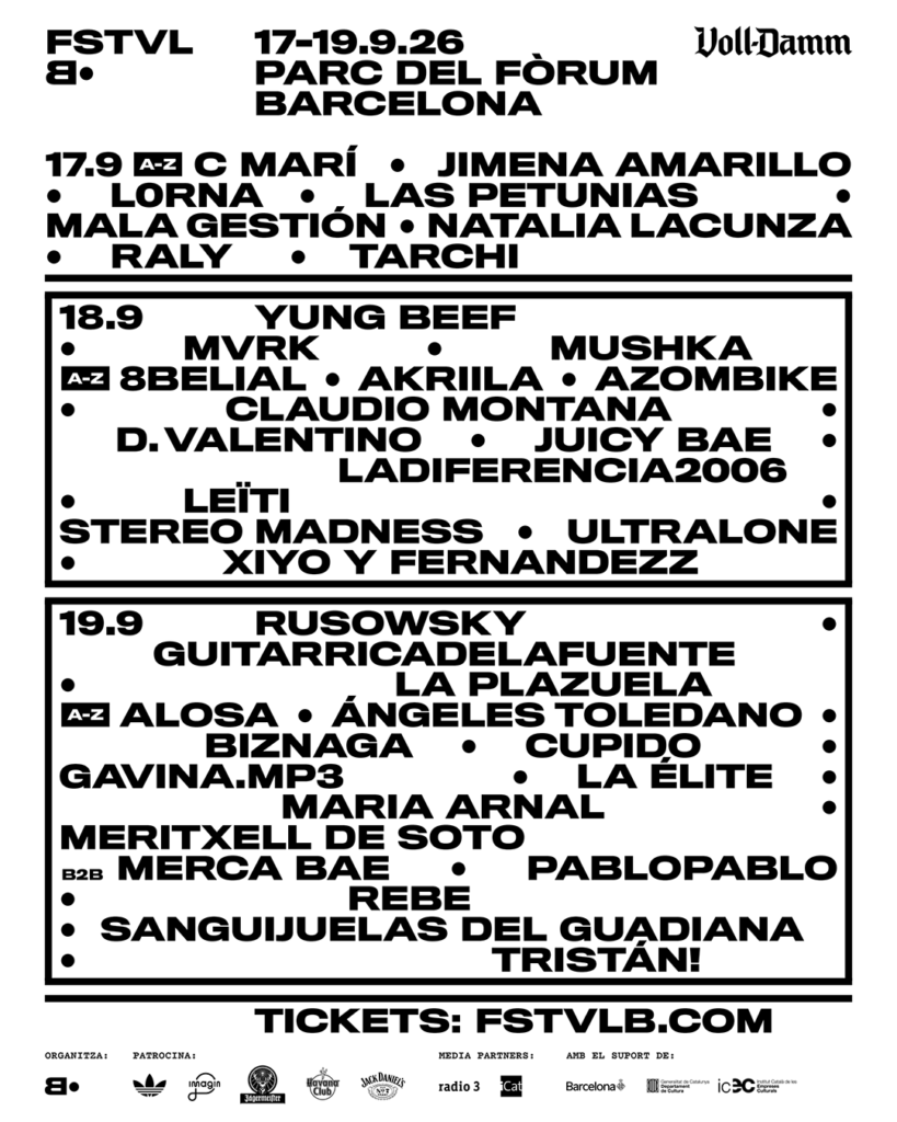 Festival B 2026 Cartel