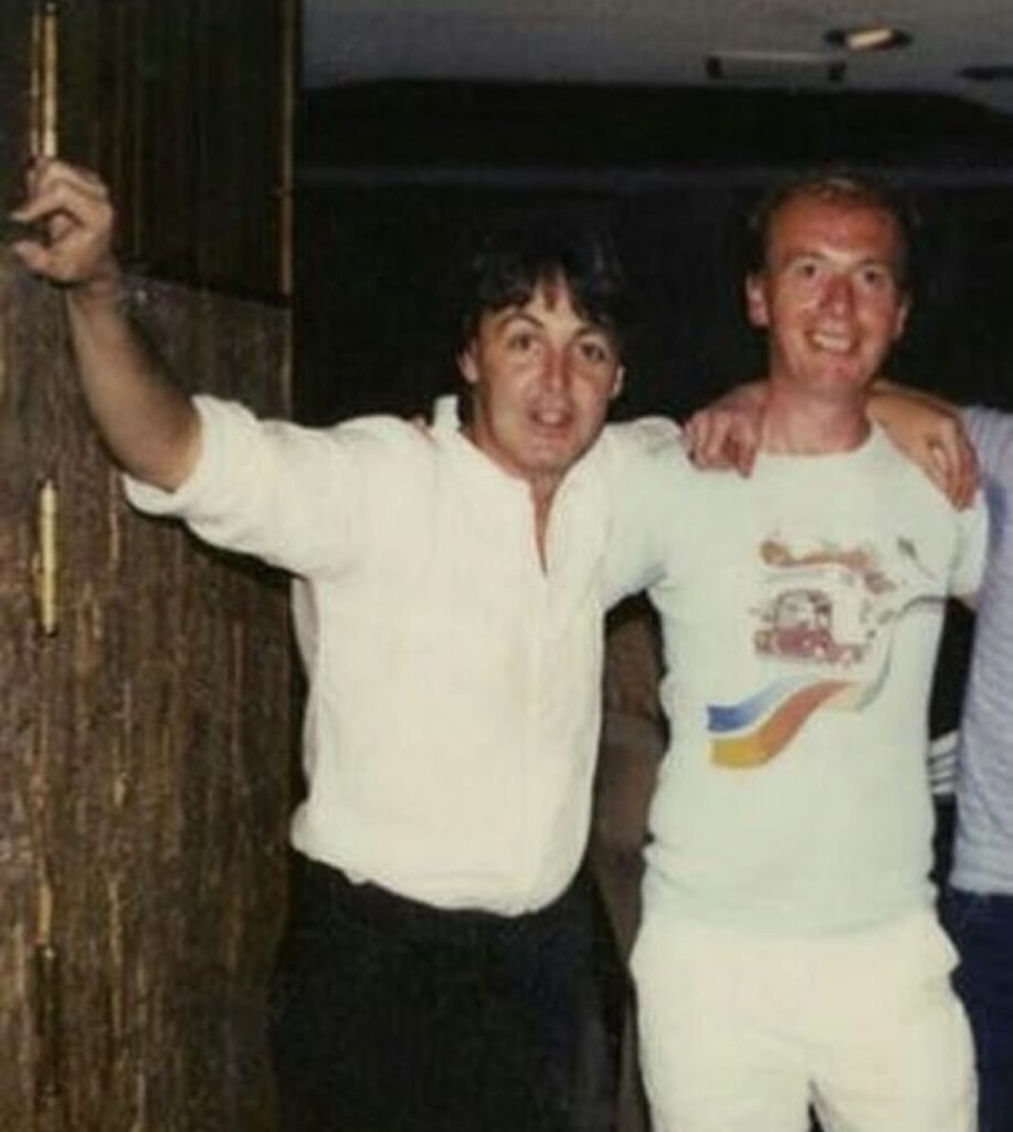 Paul McCartney y Geoff Emerick