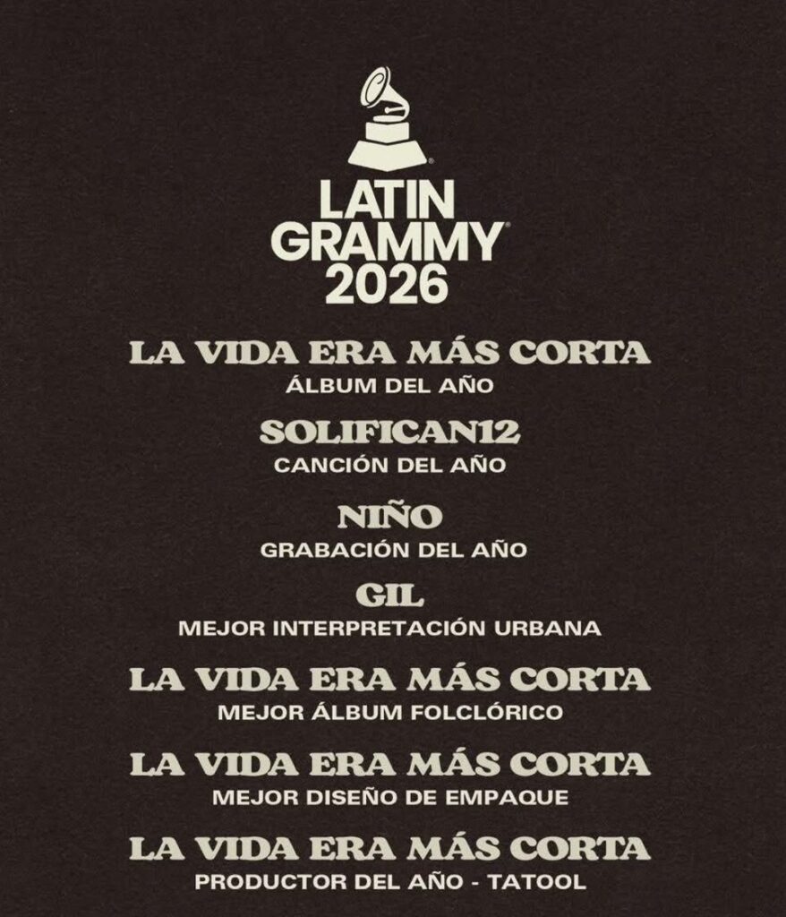Milo J Latin Grammy